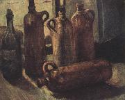 Vincent Van Gogh Still Life with Three Beer Mugs (nn04) oil